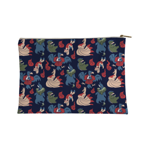 Yokai Guys Pattern  Accessory Bag