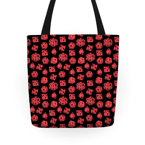 RPG Dice Pattern Tote