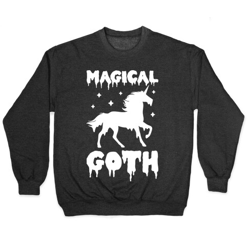 Magical Goth Unicorn Pullover