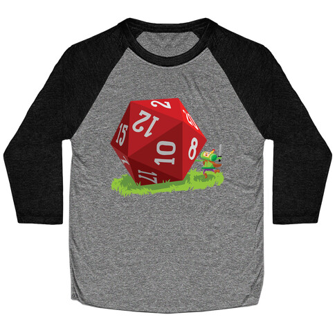 D20 Katamari Baseball Tee