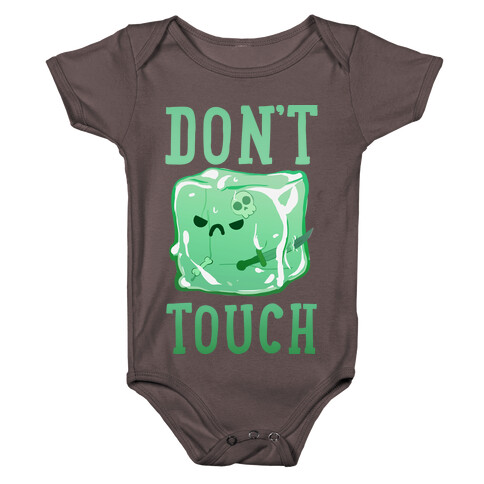 Don't Touch The Gelatinous Cube Baby One-Piece