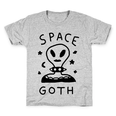 Space Goth Alien Kids T-Shirt