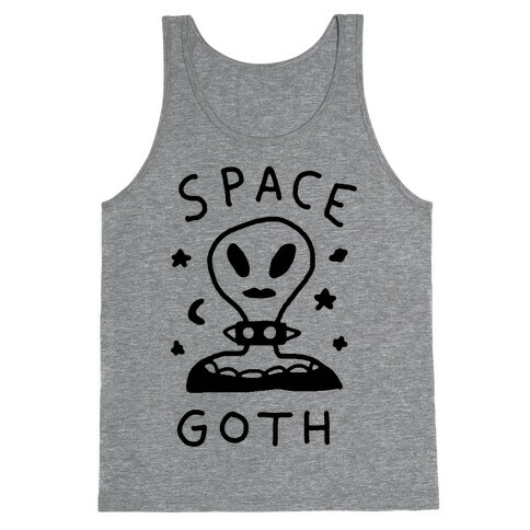 Space Goth Alien Tank Top