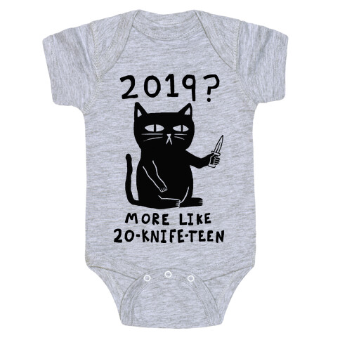 2019 More Like 20-Knife-Teen Cat Baby One-Piece
