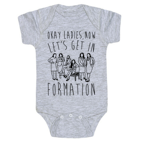 Okay Ladies Now Let's Get In Formation Congress Parody Baby One-Piece