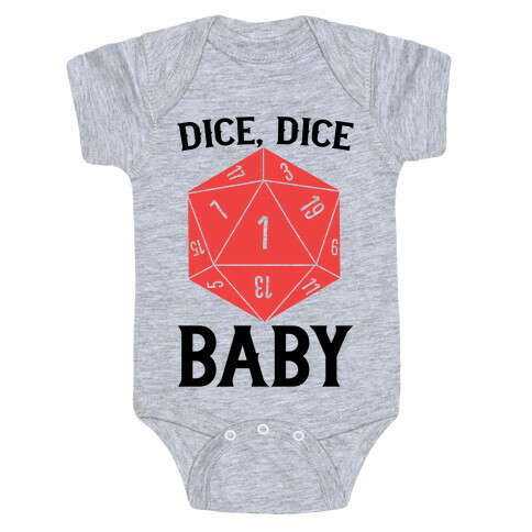 Dice, Dice Baby Baby One-Piece