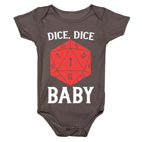 Dice, Dice Baby Baby One-Piece