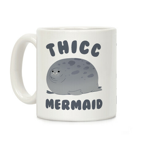 Thicc Mermaid Coffee Mug