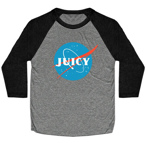 JUICY NASA Parody Baseball Tee