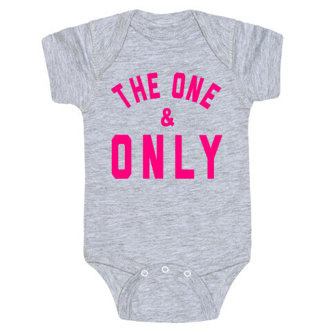 The One And Only Baby One-Piece