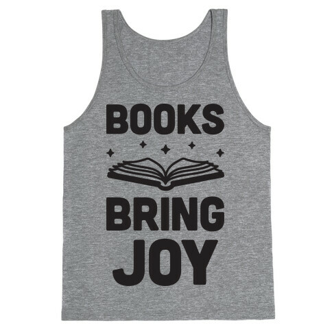Books Bring Joy Tank Top