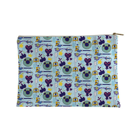 Kingdom Hearts pattern Accessory Bag