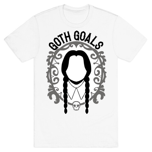 Wednesday Addams Goth Goals T-Shirt