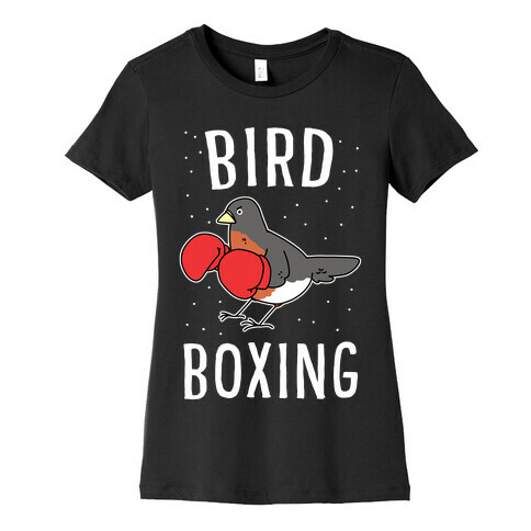 Bird Boxing Womens T-Shirt