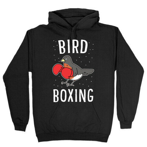 Bird Boxing Hooded Sweatshirt