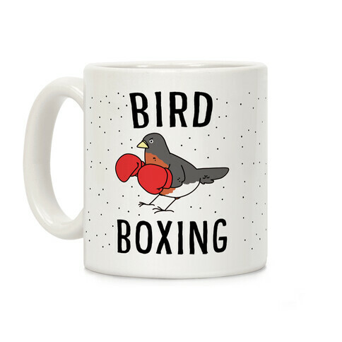 Bird Boxing Coffee Mug
