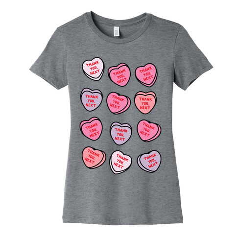 Thank You Next Candy Hearts Womens T-Shirt