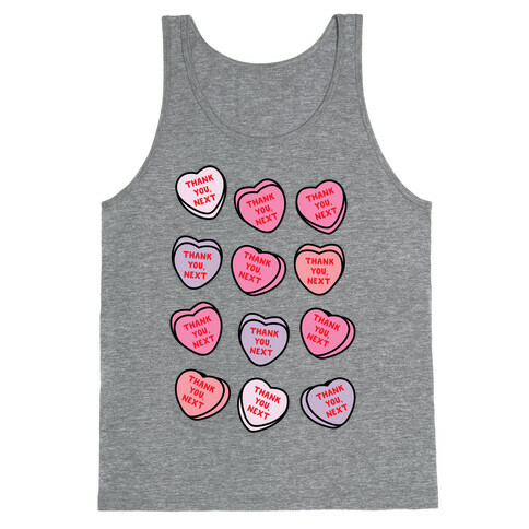 Thank You Next Candy Hearts Tank Top