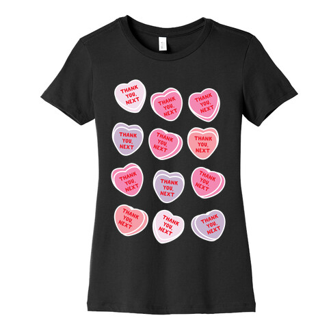 Thank You Next Candy Hearts Womens T-Shirt