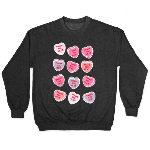 Thank You Next Candy Hearts Pullover