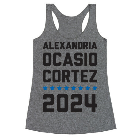 Alexandira Ocasio-Cortez 2024 Racerback Tank Top