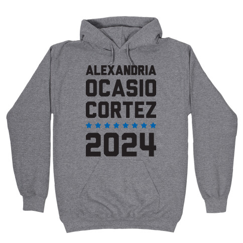 Alexandira Ocasio-Cortez 2024 Hooded Sweatshirt