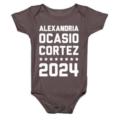 Alexandria Ocasio-Cortez 2024 Baby One-Piece