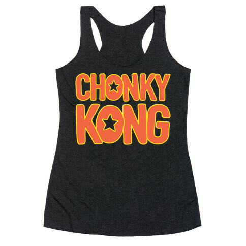 Chonky Kong Parody Racerback Tank Top