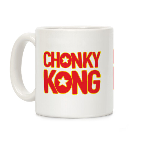 Chonky Kong Parody Coffee Mug