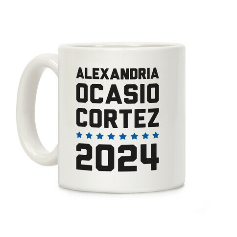 Alexandira Ocasio-Cortez 2024 Coffee Mug