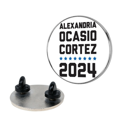 Alexandira Ocasio-Cortez 2024 Pin