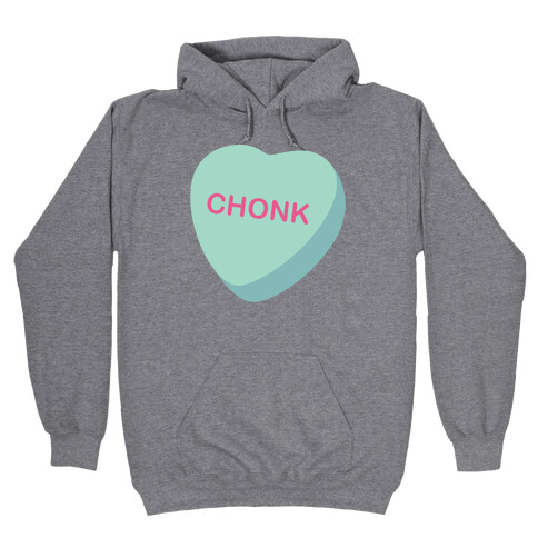 Chonk Candy Heart Hooded Sweatshirt