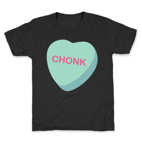 Chonk Candy Heart Kids T-Shirt