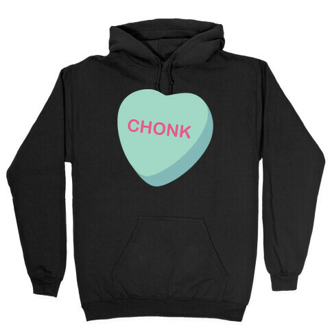 Chonk Candy Heart Hooded Sweatshirt