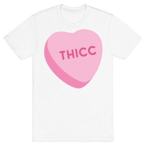 Thicc Candy Heart T-Shirt