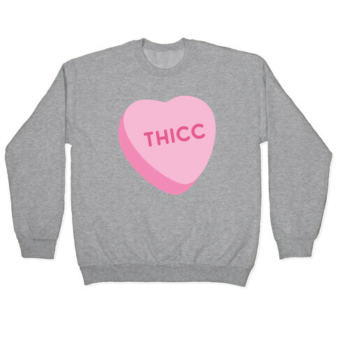 Thicc Candy Heart Pullover