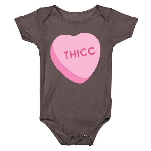 Thicc Candy Heart Baby One-Piece