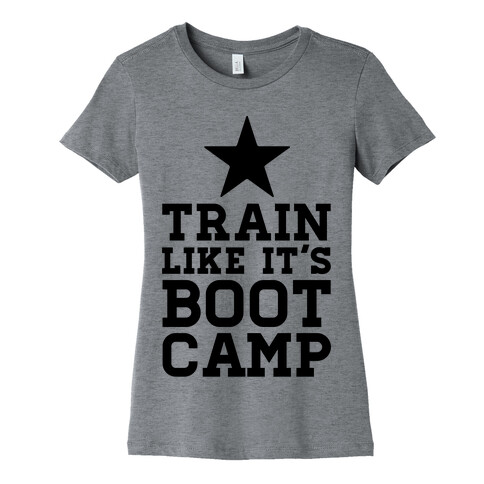 Train Like It's Boot Camp Womens T-Shirt