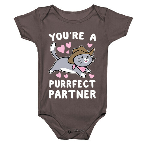 You're the Purrfect Partner  Baby One-Piece