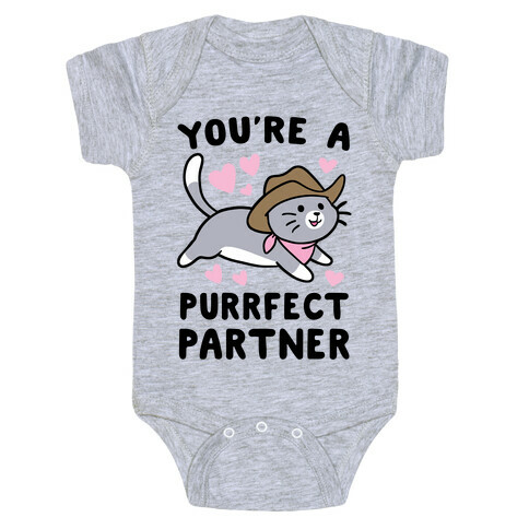 You're the Purrfect Partner  Baby One-Piece