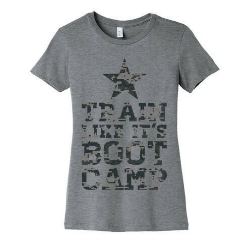 Train Like It's Boot Camp Womens T-Shirt