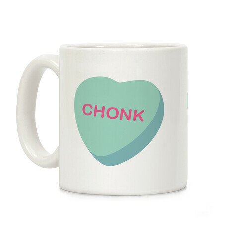 Chonk Candy Heart Coffee Mug