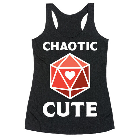 Chaotic Cute Racerback Tank Top