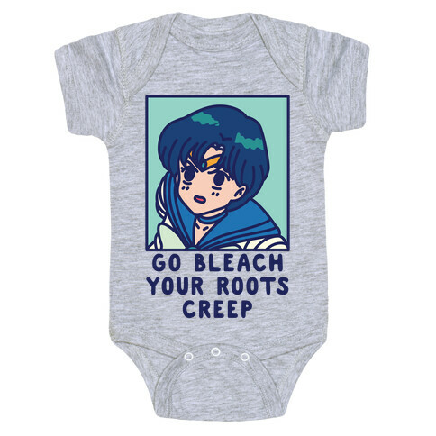 Go Bleach Your Roots Creep Sailor Mercury Baby One-Piece