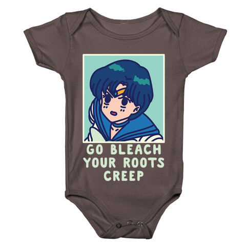 Go Bleach Your Roots Creep Sailor Mercury Baby One-Piece