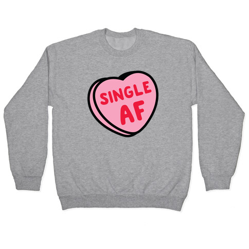 Single AF Candy Heart  Pullover