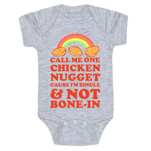 Call Me One Chicken Nugget Baby One-Piece