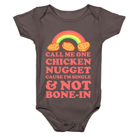 Call Me One Chicken Nugget Baby One-Piece