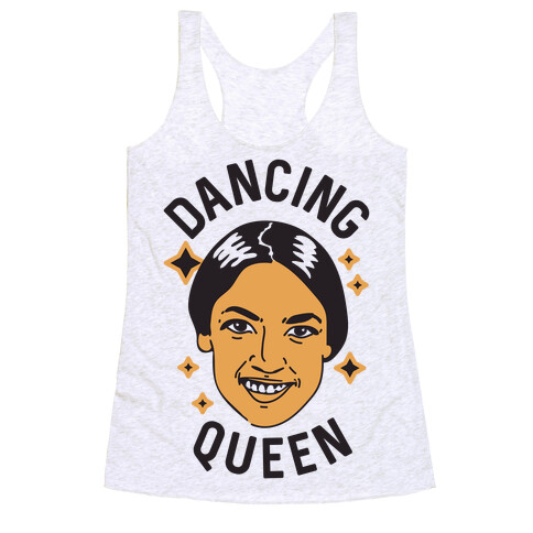 Alexandria Ocasio-Cortez Dancing Queen Racerback Tank Top
