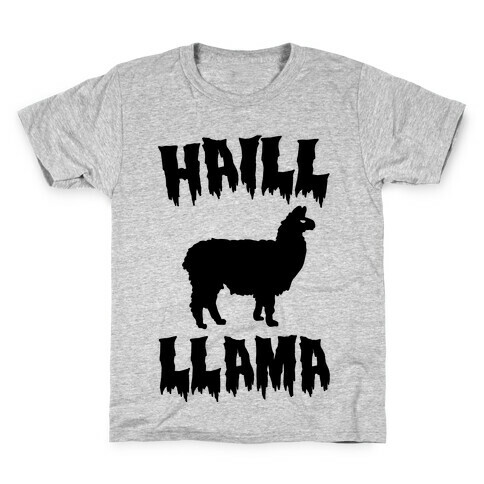 Haill Llama Parody Kids T-Shirt